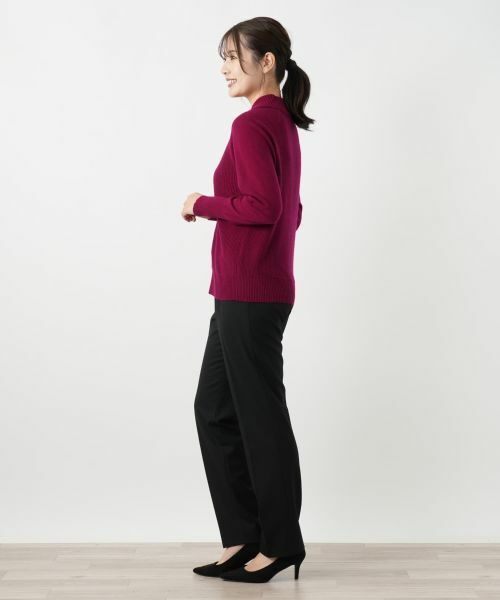 Leilian / レリアン カーディガン・ボレロ | カシミヤジップカーディガン【Leilian WHITE LABEL】 | 詳細5