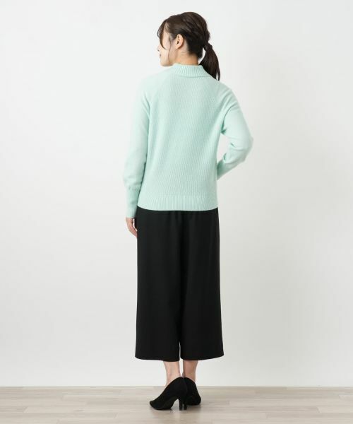 Leilian / レリアン カーディガン・ボレロ | カシミヤジップカーディガン【Leilian WHITE LABEL】 | 詳細9