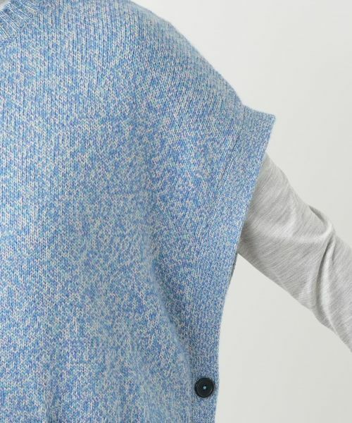 Leilian / レリアン テーラードジャケット | ラメニットベスト【Leilian WHITE LABEL】 | 詳細12