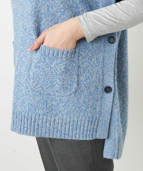 Leilian / レリアン テーラードジャケット | ラメニットベスト【Leilian WHITE LABEL】 | 詳細13