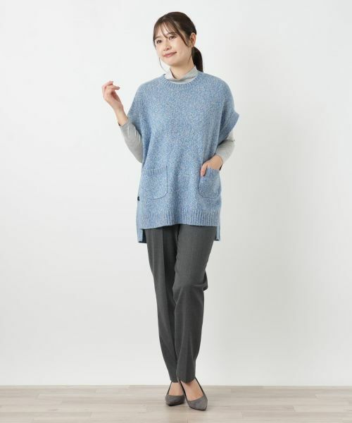 Leilian / レリアン テーラードジャケット | ラメニットベスト【Leilian WHITE LABEL】 | 詳細4