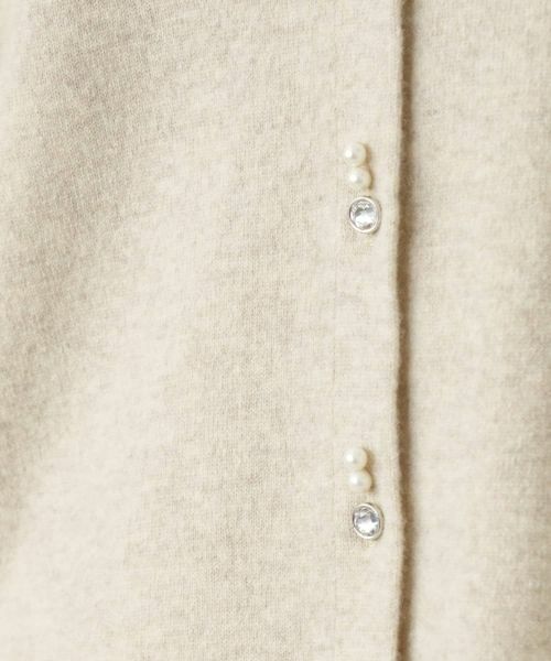 Leilian / レリアン カーディガン・ボレロ | ビジュークルーネックカーディガン【Leilian WHITE LABEL】 | 詳細23