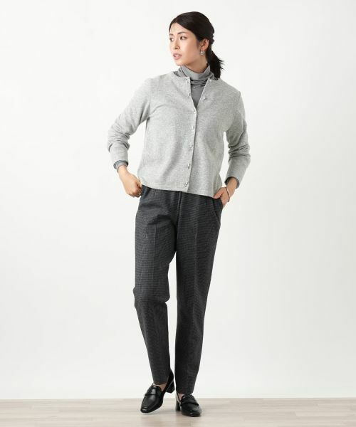 Leilian / レリアン カーディガン・ボレロ | ビジュークルーネックカーディガン【Leilian WHITE LABEL】 | 詳細3