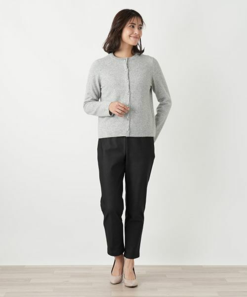 Leilian / レリアン カーディガン・ボレロ | ビジュークルーネックカーディガン【Leilian WHITE LABEL】 | 詳細5