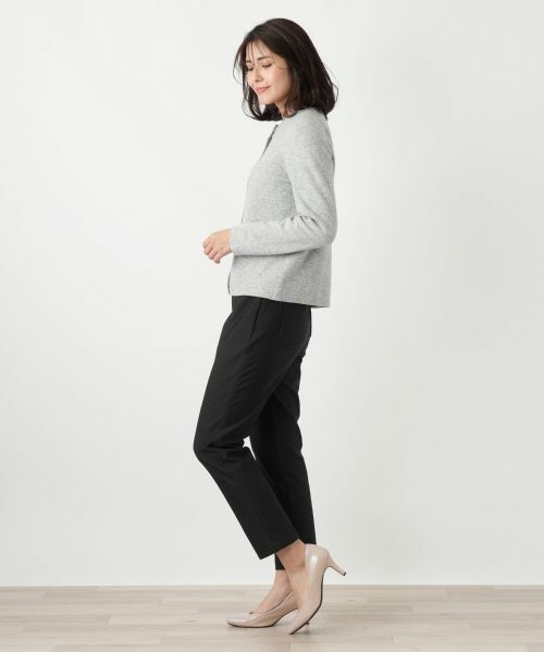 Leilian / レリアン カーディガン・ボレロ | ビジュークルーネックカーディガン【Leilian WHITE LABEL】 | 詳細6