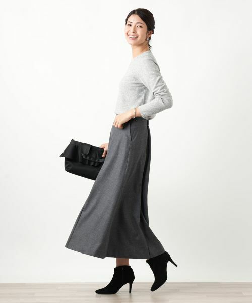 Leilian / レリアン ニット・セーター | ビジュークルーネックニット【Leilian WHITE LABEL】 | 詳細1