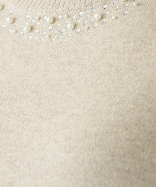 Leilian / レリアン ニット・セーター | ビジュークルーネックニット【Leilian WHITE LABEL】 | 詳細22