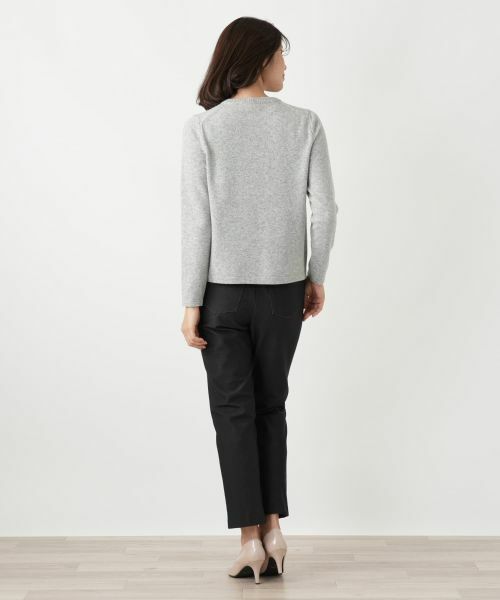 Leilian / レリアン ニット・セーター | ビジュークルーネックニット【Leilian WHITE LABEL】 | 詳細7