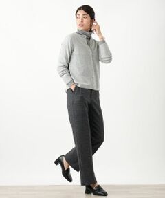 Leilian / レリアン その他パンツ | 千鳥格子柄テーパードパンツ【Leilian WHITE LABEL】