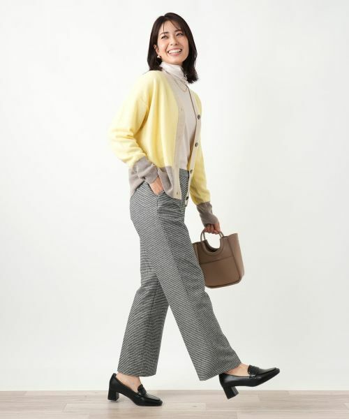 Leilian / レリアン その他パンツ | 千鳥格子柄テーパードパンツ【Leilian WHITE LABEL】 | 詳細18