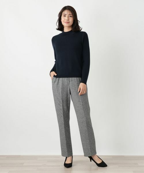 Leilian / レリアン その他パンツ | 千鳥格子柄テーパードパンツ【Leilian WHITE LABEL】 | 詳細21
