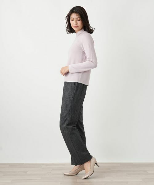 Leilian / レリアン その他パンツ | 千鳥格子柄テーパードパンツ【Leilian WHITE LABEL】 | 詳細6