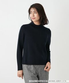 Leilian / レリアン ニット・セーター | ラメハイネックニット【Leilian WHITE LABEL】