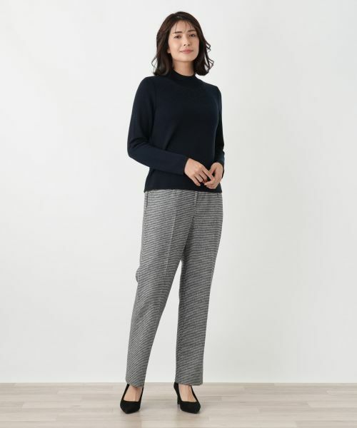 Leilian / レリアン ニット・セーター | ラメハイネックニット【Leilian WHITE LABEL】 | 詳細1