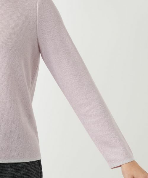 Leilian / レリアン ニット・セーター | ラメハイネックニット【Leilian WHITE LABEL】 | 詳細15