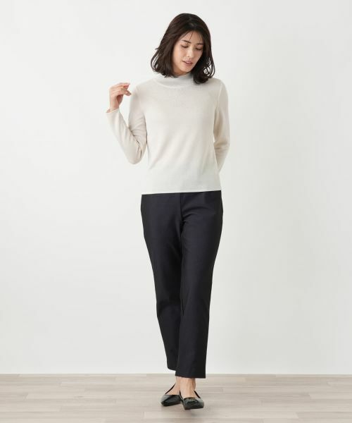 Leilian / レリアン ニット・セーター | ラメハイネックニット【Leilian WHITE LABEL】 | 詳細4