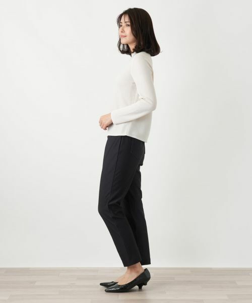 Leilian / レリアン ニット・セーター | ラメハイネックニット【Leilian WHITE LABEL】 | 詳細5