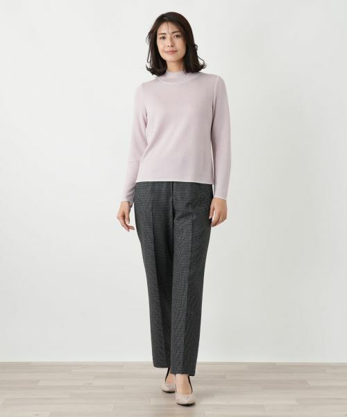 Leilian / レリアン ニット・セーター | ラメハイネックニット【Leilian WHITE LABEL】 | 詳細7