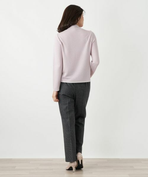 Leilian / レリアン ニット・セーター | ラメハイネックニット【Leilian WHITE LABEL】 | 詳細9