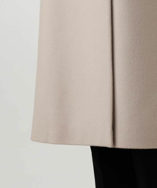 Leilian / レリアン その他アウター | フェイクファー切替ダブルブレストコート | 詳細18