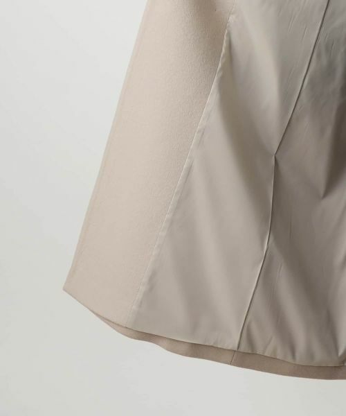 Leilian / レリアン その他アウター | フェイクファー切替ダブルブレストコート | 詳細21