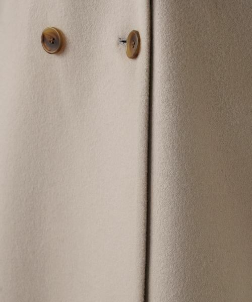 Leilian / レリアン その他アウター | フェイクファー切替ダブルブレストコート | 詳細22