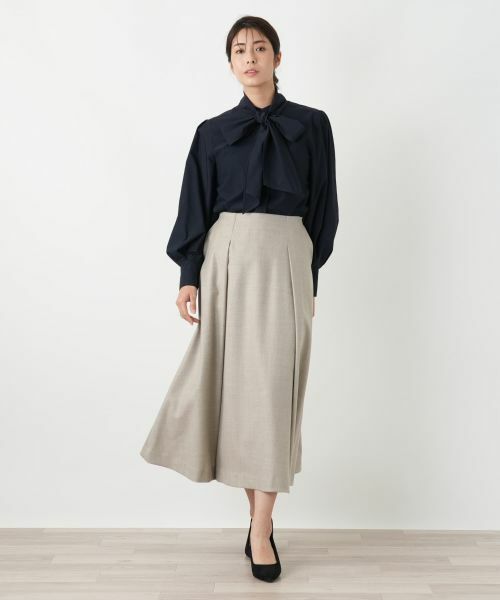 Leilian / レリアン シャツ・ブラウス | ビッグボウタイブラウス | 詳細1