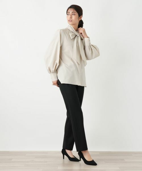 Leilian / レリアン シャツ・ブラウス | ビッグボウタイブラウス | 詳細7