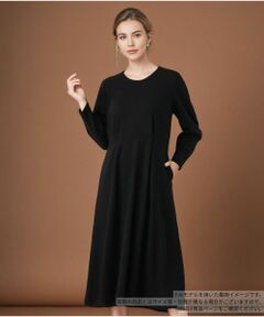 Leilian / レリアン ドレス | Vネックフレアワンピース