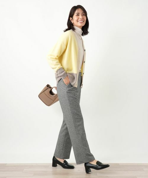 Leilian / レリアン カットソー | 袖口ラメチュールタートルネックプルオーバー【Leilian WHITE LABEL】 | 詳細20