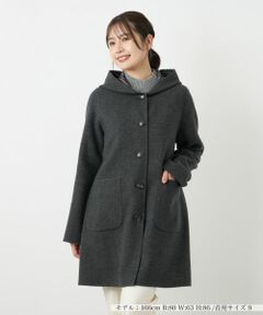 Leilian / レリアン その他アウター | フーデッドコート【Leilian WHITE LABEL】