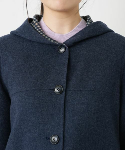 Leilian / レリアン その他アウター | フーデッドコート【Leilian WHITE LABEL】 | 詳細10