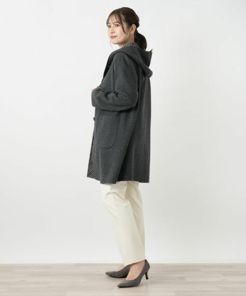 Leilian / レリアン その他アウター | フーデッドコート【Leilian WHITE LABEL】 | 詳細2