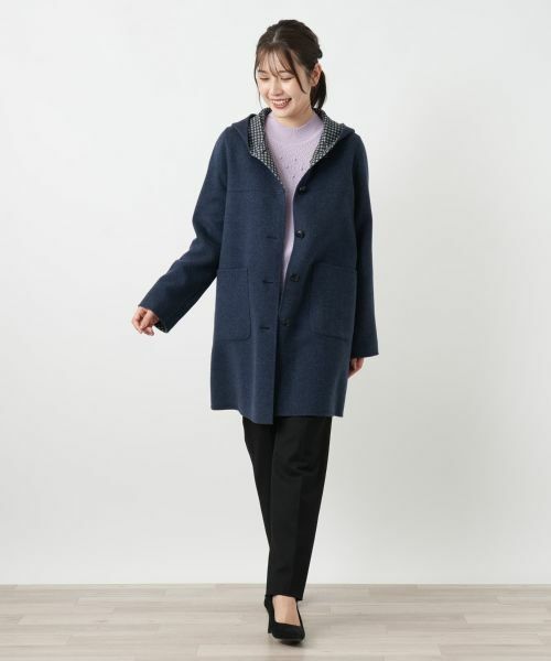 Leilian / レリアン その他アウター | フーデッドコート【Leilian WHITE LABEL】 | 詳細4