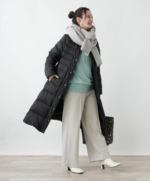 Leilian / レリアン その他アウター | スタンドカラーダウンコート【Leilian WHITE LABEL】 | 詳細4