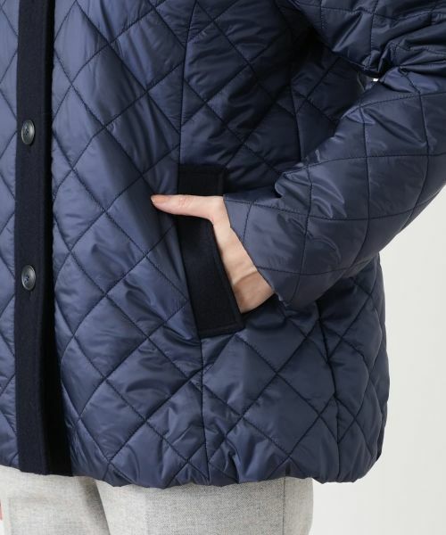 Leilian / レリアン その他アウター | キルティング切替フーデッドコート【Leilian WHITE LABEL】 | 詳細14