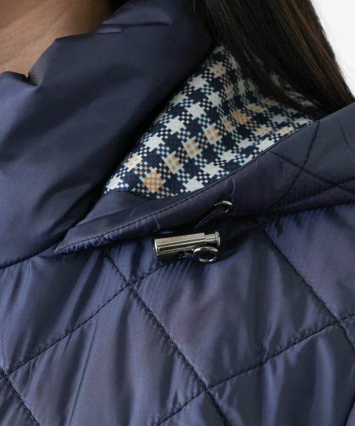 Leilian / レリアン その他アウター | キルティング切替フーデッドコート【Leilian WHITE LABEL】 | 詳細15