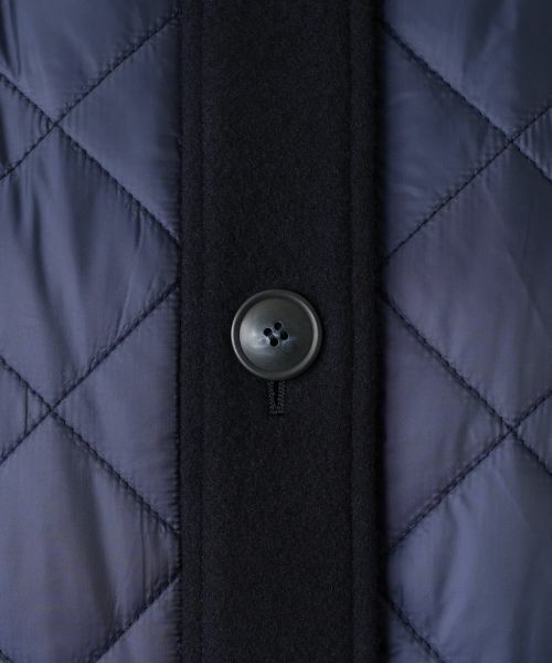 Leilian / レリアン その他アウター | キルティング切替フーデッドコート【Leilian WHITE LABEL】 | 詳細17