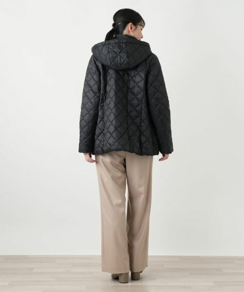 Leilian / レリアン その他アウター | キルティング切替フーデッドコート【Leilian WHITE LABEL】 | 詳細3