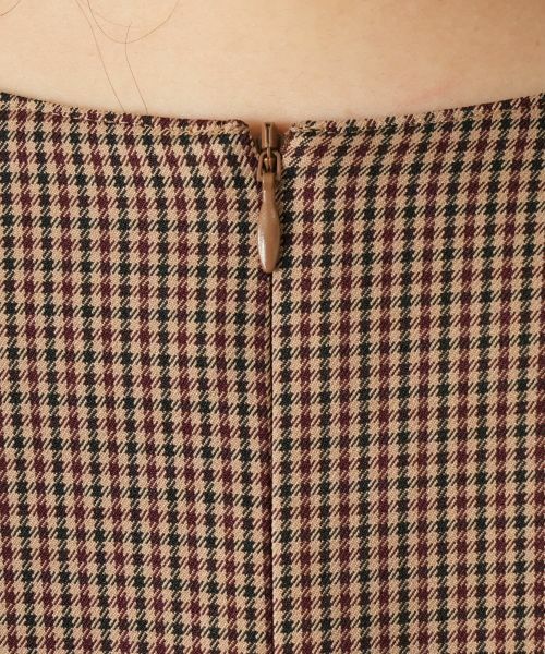 Leilian / レリアン ドレス | チェックスキッパーワンピース【Leilian WHITE LABEL】 | 詳細12