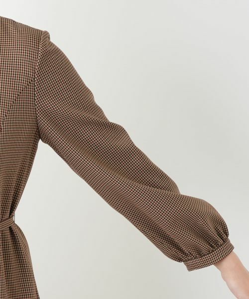 Leilian / レリアン ドレス | チェックスキッパーワンピース【Leilian WHITE LABEL】 | 詳細13