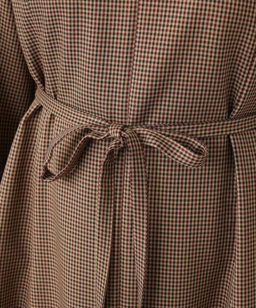 Leilian / レリアン ドレス | チェックスキッパーワンピース【Leilian WHITE LABEL】 | 詳細15