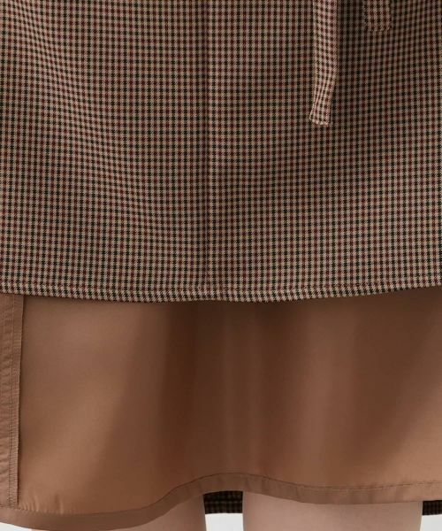 Leilian / レリアン ドレス | チェックスキッパーワンピース【Leilian WHITE LABEL】 | 詳細18
