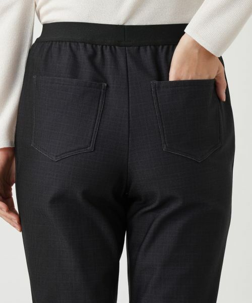 Leilian / レリアン その他パンツ | チェックウエストゴムパンツ | 詳細11