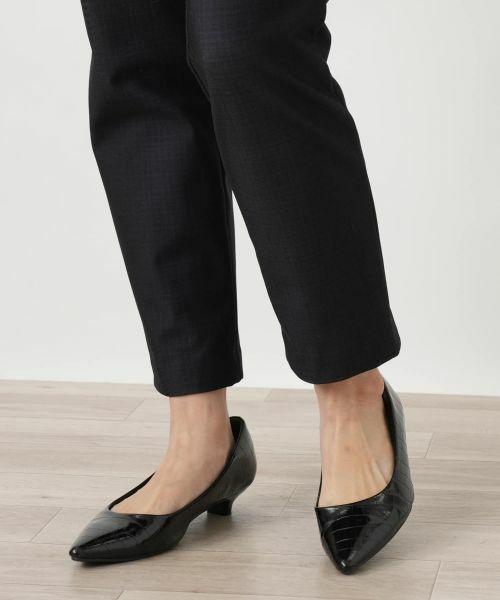 Leilian / レリアン その他パンツ | チェックウエストゴムパンツ | 詳細12