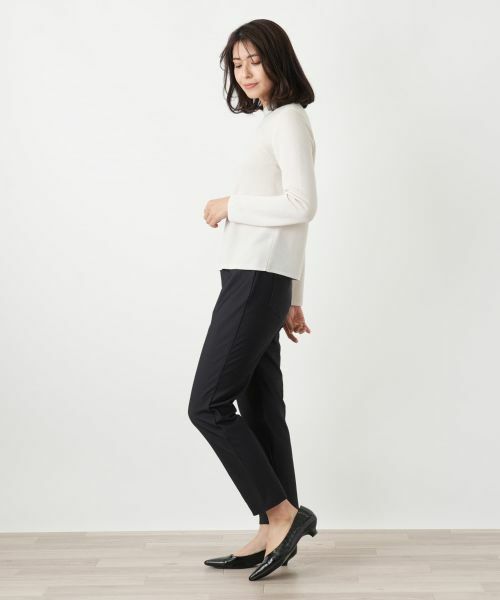 Leilian / レリアン その他パンツ | チェックウエストゴムパンツ | 詳細5