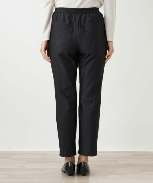 Leilian / レリアン その他パンツ | チェックウエストゴムパンツ | 詳細9