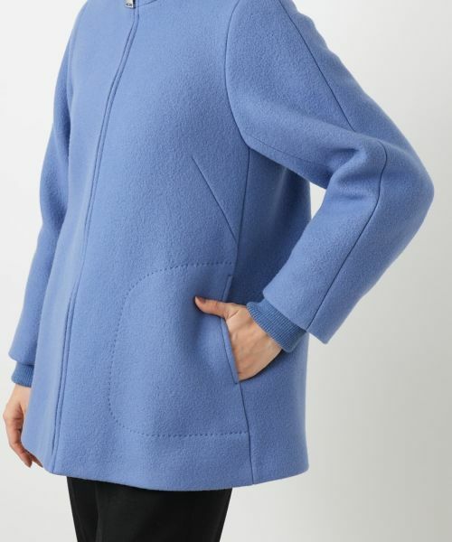 Leilian / レリアン その他アウター | スタンドカラージップブルゾン【Leilian WHITE LABEL】 | 詳細13