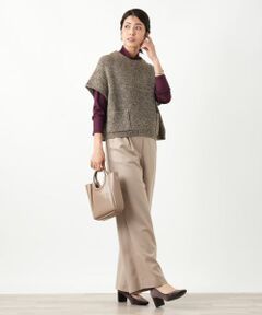 Leilian / レリアン その他パンツ | ストレッチワイドパンツ【Leilian WHITE LABEL】