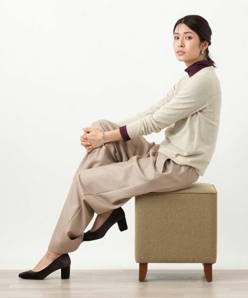 Leilian / レリアン その他パンツ | ストレッチワイドパンツ【Leilian WHITE LABEL】 | 詳細11